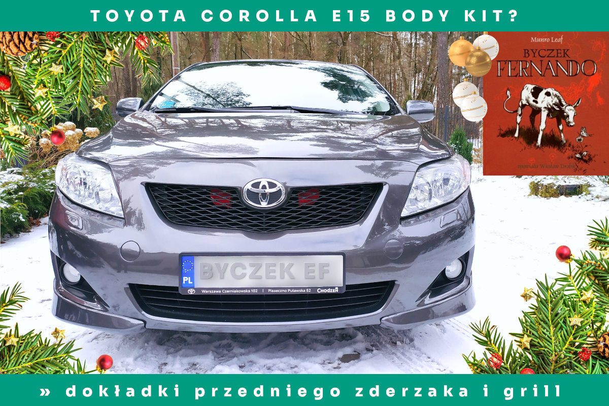 Dokładki zderzaka - Toyota - Body Kit